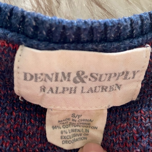 Denim & Supply Ralph Lauren Aztec knit shirt - Picture 3 of 3